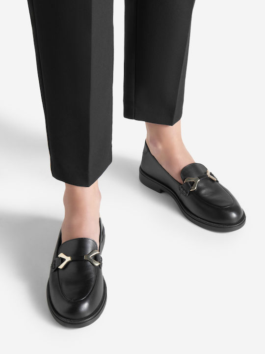 Damen Mokassins in Schwarz Farbe