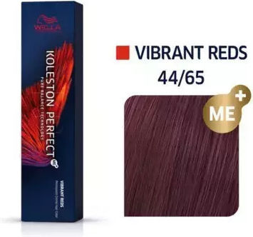 Wella Koleston Perfect Me+ Vibrant Reds Βαφή Μαλλιών 44/65 Medium Brown Intensive Violet Mahogany 60ml