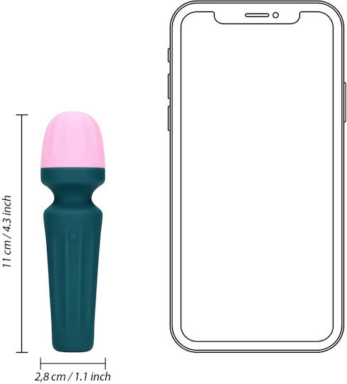 Shots Ancient Sea Mini Vibrator Massage 2.8cm Rosa
