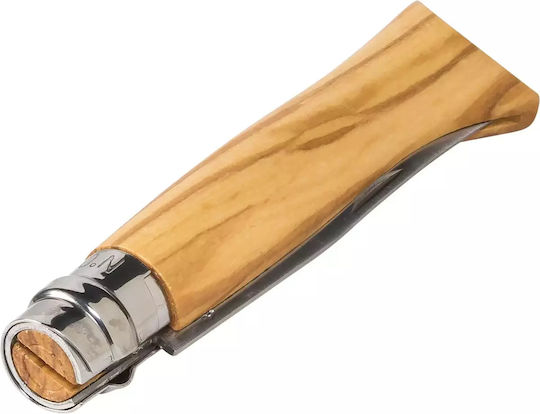 Opinel No.8 Briceag din Lemn de Măslin