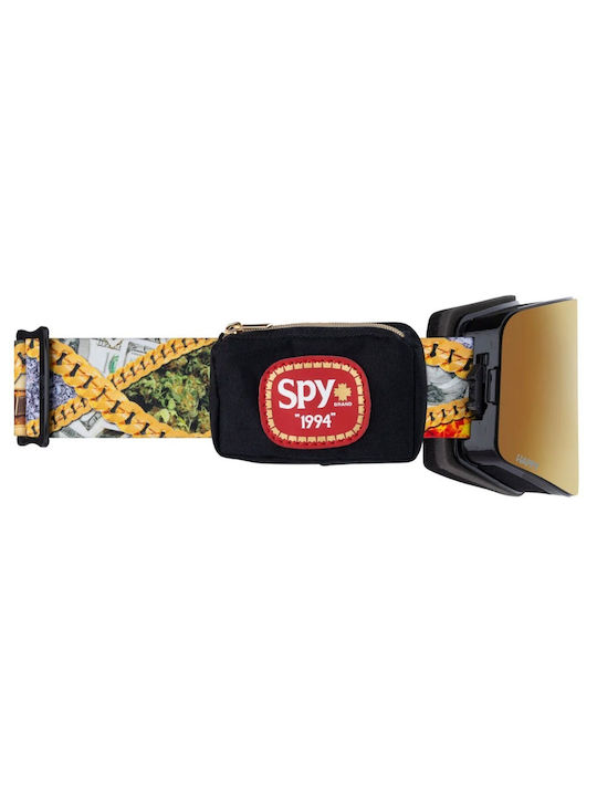 Spy Marauder Ski & Snowboard Goggles Kids Multicolored with Lens in Gold Color