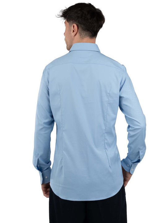 Hugo Boss Hank Cotton Shirt Light Pastel Blue