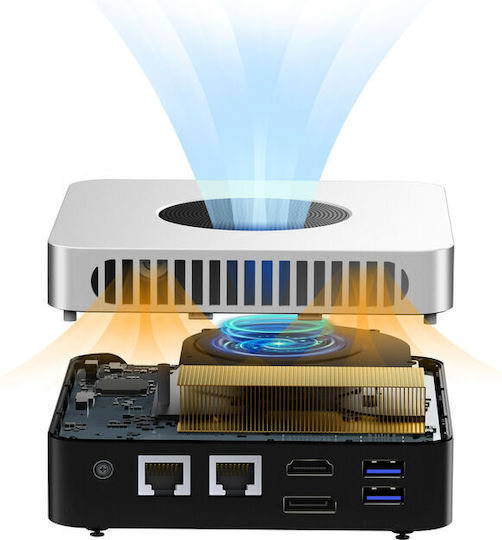 Chuwi Larkbox-X Mini PC (Seria N N100/12GB DDR5/512GB SSD/W11 Home