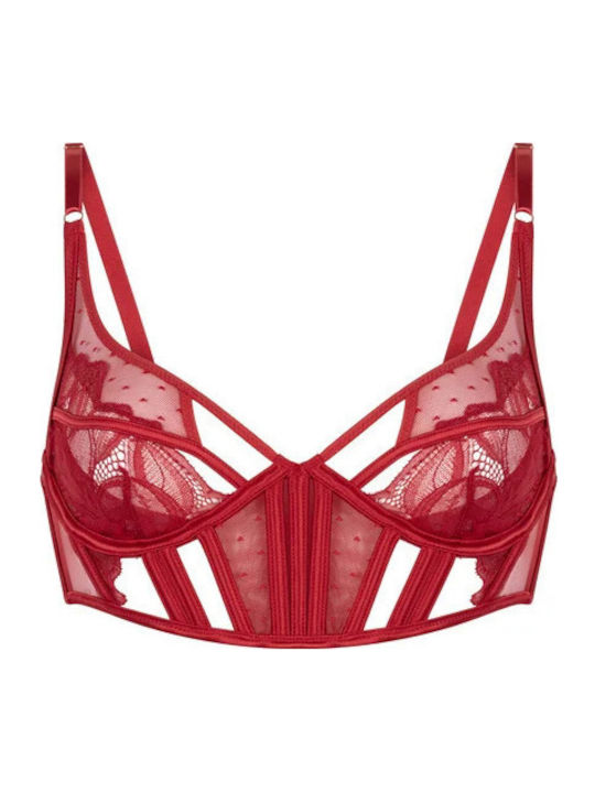 Plunge Plunge Plunge Bra Underwire Chili Pepper