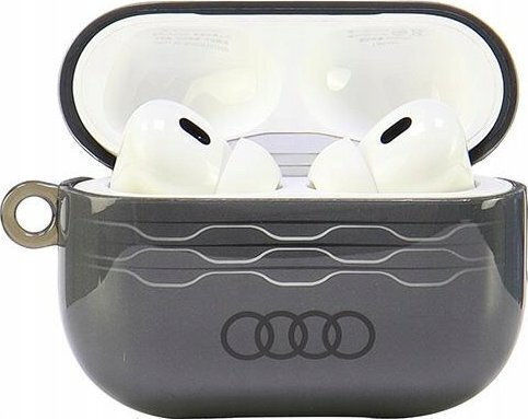 Audi Iml Geometric Pattern Hülle Silikon / Kunststoff in Gray Farbe für Apple AirPods Pro 2