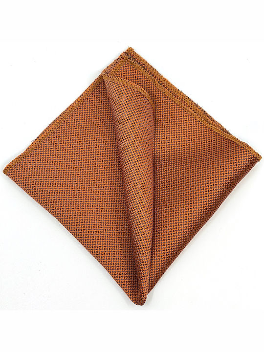 Legend Accessories Synthetic Men's Tie Set Printed Orange
