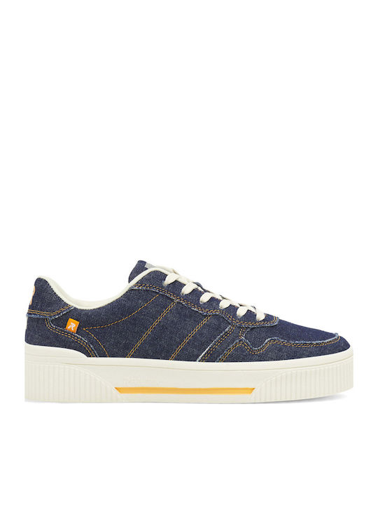 Damen Flatforms Sneakers Dark blue