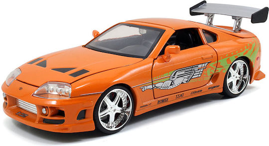 Jada Toys Fast and Furious Toyota Supra Vehicle Replica in Scale 1:24 2 Pieces