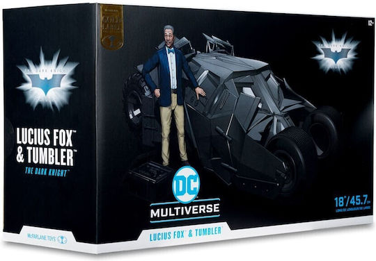 Dc Multiverse Gold Label Tumbler Lucuis Fox Dark Knight Φιγούρα Δράσης 18cm
