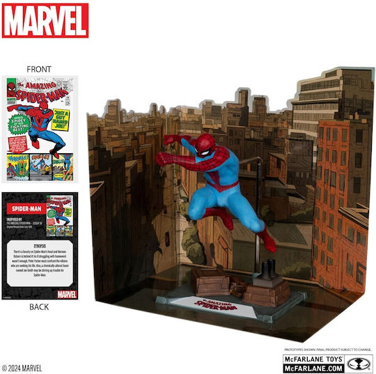 Mcfarlane Toys Marvel Spiderman Фигура с Височина 15 см в Мащаб 1:10