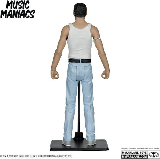 Mcfarlane Toys Music Maniacs Freddy Mercury Action Figure 15cm