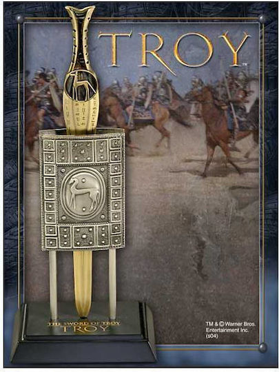 The Noble Collection Troy: Μινιατούρα του Πάρη (Troy) Paris' Sword Σπαθί Ρέπλικα μήκους 22εκ.