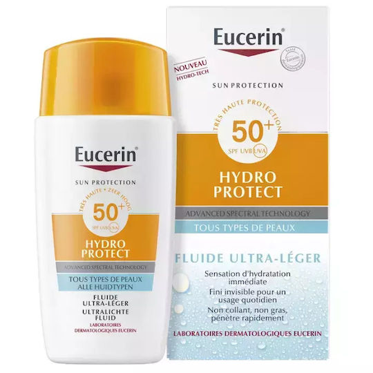 Eucerin Hydro Protect Αντηλιακό Προσώπου SPF50+ 50ml
