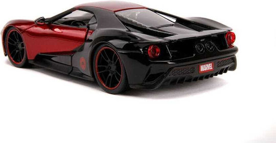 Jada Toys Marvel Miles Morales 2017 Ford GT Vehicul Replică în Scară 1:32
