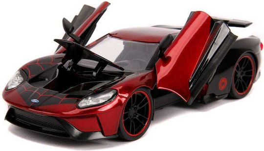 Jada Toys Marvel Miles Morales 2017 Ford GT Vehicul Replică în Scară 1:32