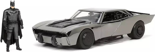 Jada Toys DC Comics Batman Batmobile Figur Replik Fahrzeug Höhe 7cm in Maßstab 1:24