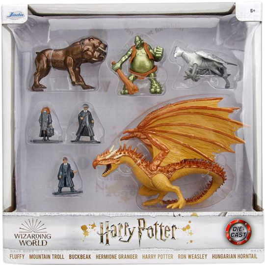 Jada Toys Harry Potter: Nano Metalfigs Diecast Φιγούρα 10εκ. 7τμχ