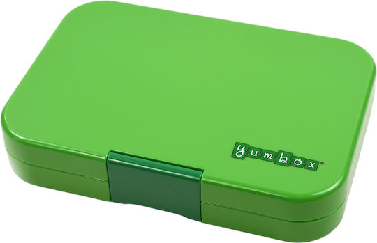 Yumbox Plastic Kids' Food Container Dinosaurs 0.36lt Green x x 4.5cm