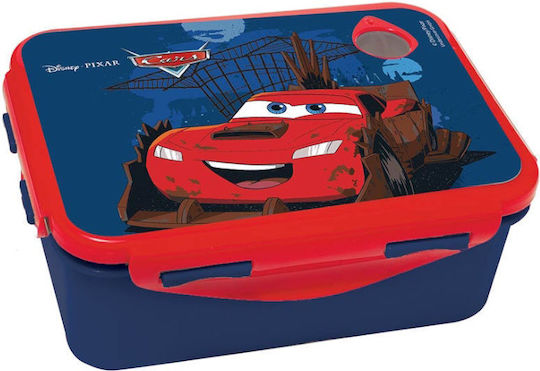 Gim Cars Plastic Kids' Food Container Disney Cars Blue