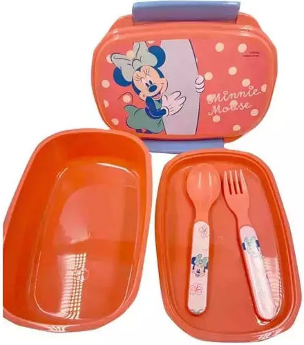 Gim Minnie Mouse Πλαστικό Παιδικό Δοχείο Φαγητού Minnie Minnie Mouse