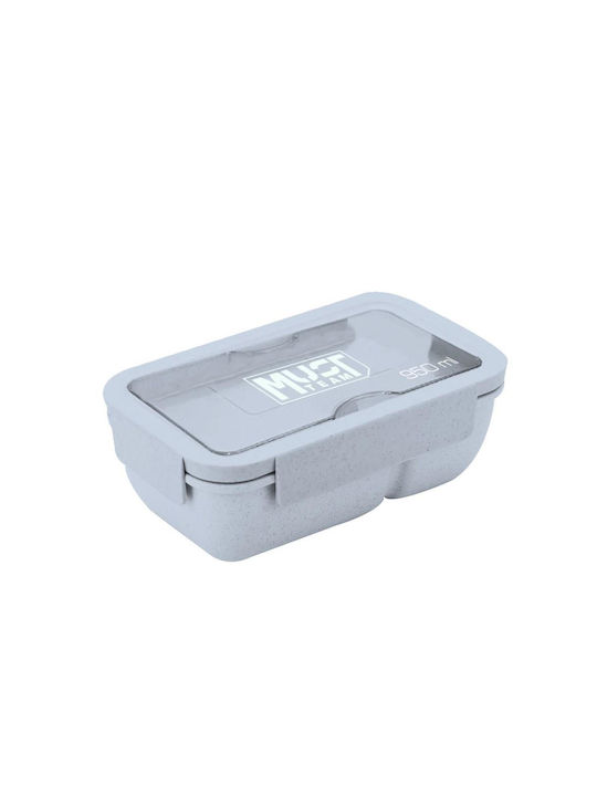 Must Food Container 1400ml 'Fork & Spoon' Blue