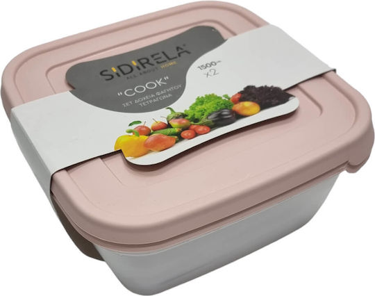 Sidirela Cook Plastik Kinder Lunchset Rosa