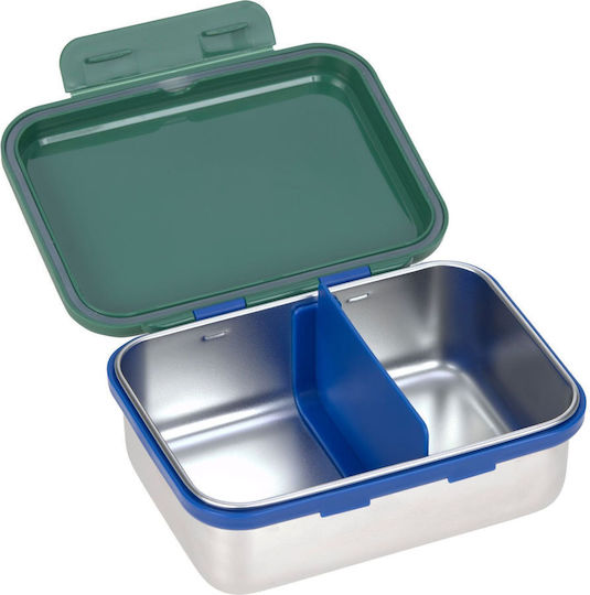 Laessig Stainless Steel Kids' Food Container Green