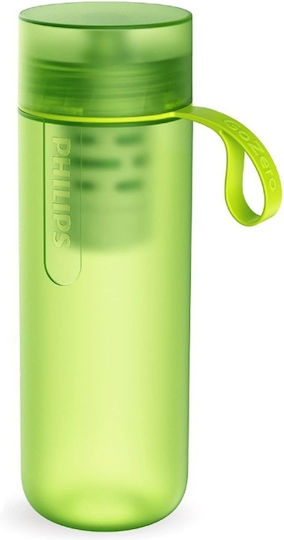 Philips Kinder Trinkflasche aus Tritan Kunststoff mit Stroh Grün 660ml