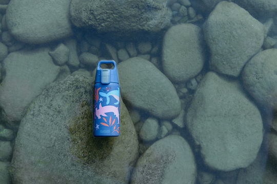Sigg Kids Water Bottle Thermos Stainless Steel Blue 500ml