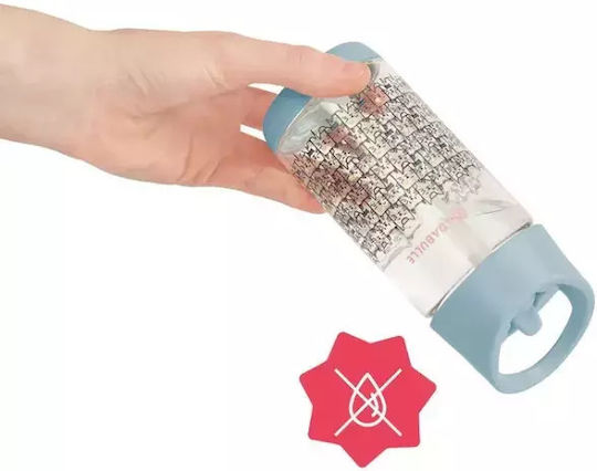 Badabulle Kinderflasche Fußball Kunststoff mit Strohhalm 350ml