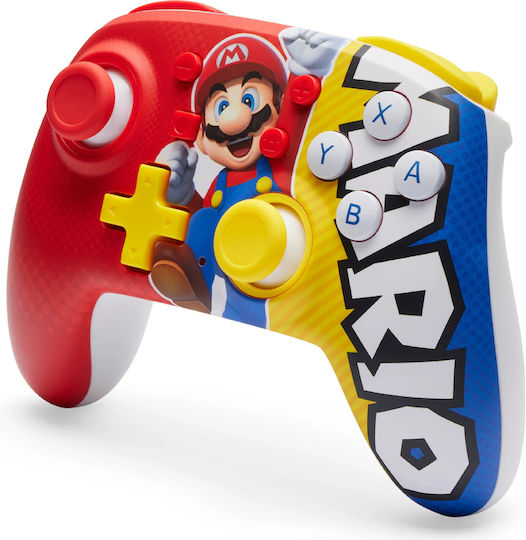 PowerA Nano Enhanced Безжичен Геймпад за Switch Mario Victory