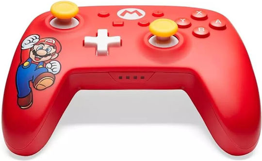 PowerA Mario Joy Ασύρματο Gamepad για Switch Κόκκινο