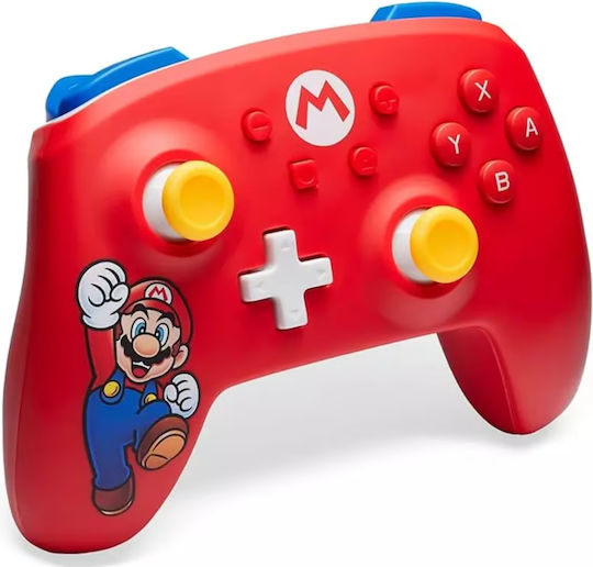 PowerA Mario Joy Ασύρματο Gamepad για Switch Κόκκινο