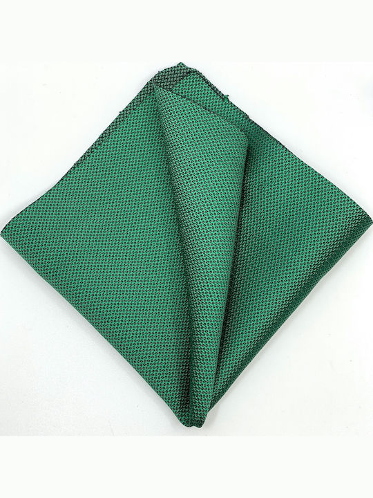 Legend Accessories Herren Krawatten Set Synthetisch,Polyester/Cotton/Leather Monochrom Emerald
