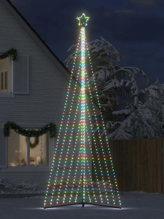 vidaXL Christmas Decorative Illuminated Tree 480cm Yes Electric