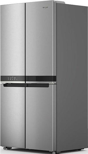 Whirlpool Side-by-Side Kühlschrank 594Es NoFrost H187.4xB90.9xT69.8cm. Inox WQ9 B3L EF