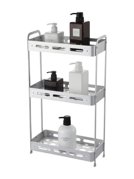 Rafturi de baie Raft Baie Metal 33x15.5x62cm