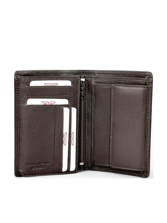 Leather Men's Wallet Brown