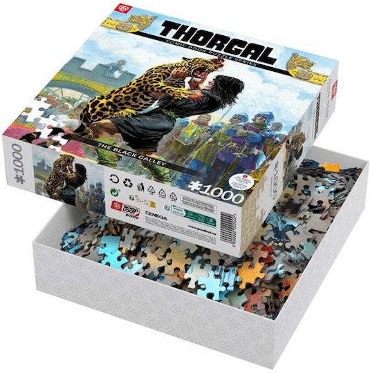 Thorgal: Black Galley Puzzle 2D 1000pcs