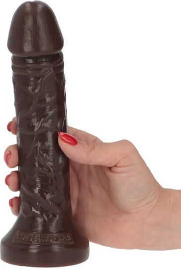 Toyz4lovers Camillo Ρεαλιστικό Dildo με Βεντούζα Καφέ 20.5cm