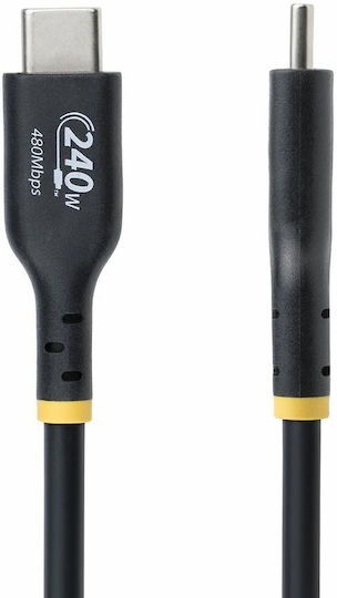 StarTech USB 2.0 Kabel USB-C männlich - USB-C 240W PD Schwarz 3m USB2EPR3M