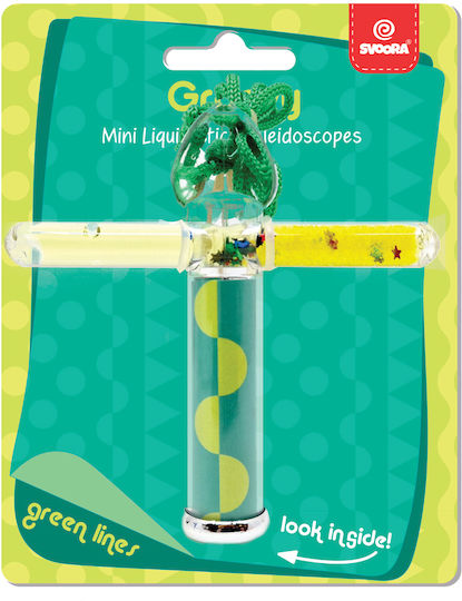 Svoora Mini Caleidoscop Coloană Verde Groovy