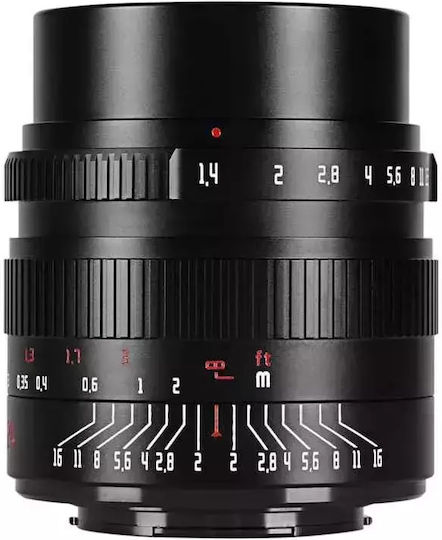 7artisans Crop Camera Lens Photoelectric 24mm f/1.4 for Canon EF-M Mount Black