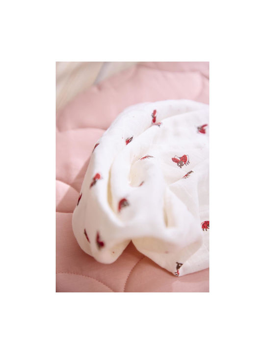 Filibabba Muslin Swaddle Wrap 65x65cm.