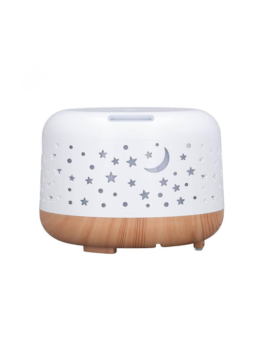 Διαχύτης Αιθέριων Ελαίων Nebula White Diffuser Aromatherapy Led 300ml