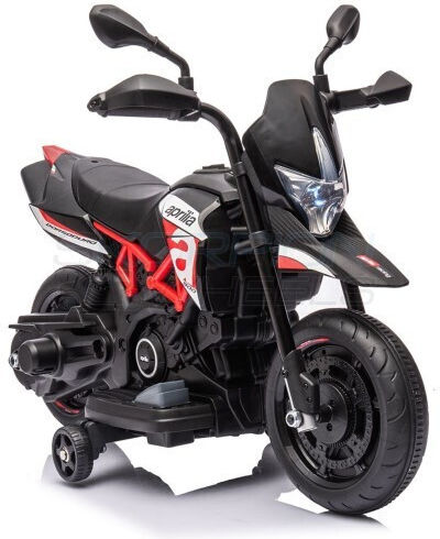 Kinder Motorrad Aprilia Dorsoduro 900 Original Elektroantrieb 6 Volt Rot