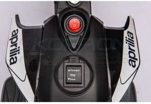 Kinder Motorrad Aprilia Dorsoduro 900 Original Elektroantrieb 6 Volt Rot