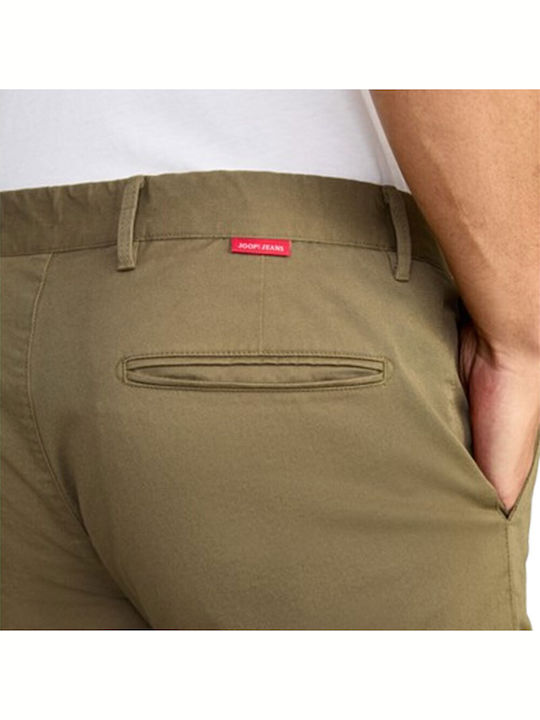 Matthew Men's Trousers Chinos Elastic Olive