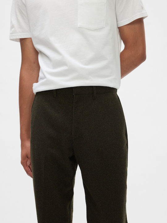 Trousers in Relaxed Fit Green