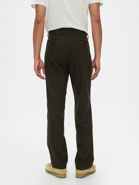 Trousers in Relaxed Fit Green